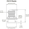 Врезной датчик LOWRANCE Xsonic Airmar P319 000-13915-001